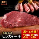 【ふるさと納税】 鳥取和牛 ヒレステーキ 2枚 (250g)～5枚 (650g) 牛肉 ヒレ ヒレステーキ 和牛 国産牛 ステーキ 黒毛和牛 肉 国産 ブランド牛 赤身 希少部位 最高級部位 鳥取県 倉吉市