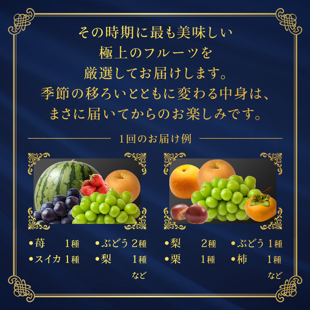 【定期便】 毎月1回1年コース(計12回)【特選・桐箱1段】極上フルーツ5～7種「極み」セット（茨城県共通返礼品） 田舎の頑固おやじが厳選！ 人気 厳選 果物 くだもの 旬 旬の果物 旬のフルーツ 上