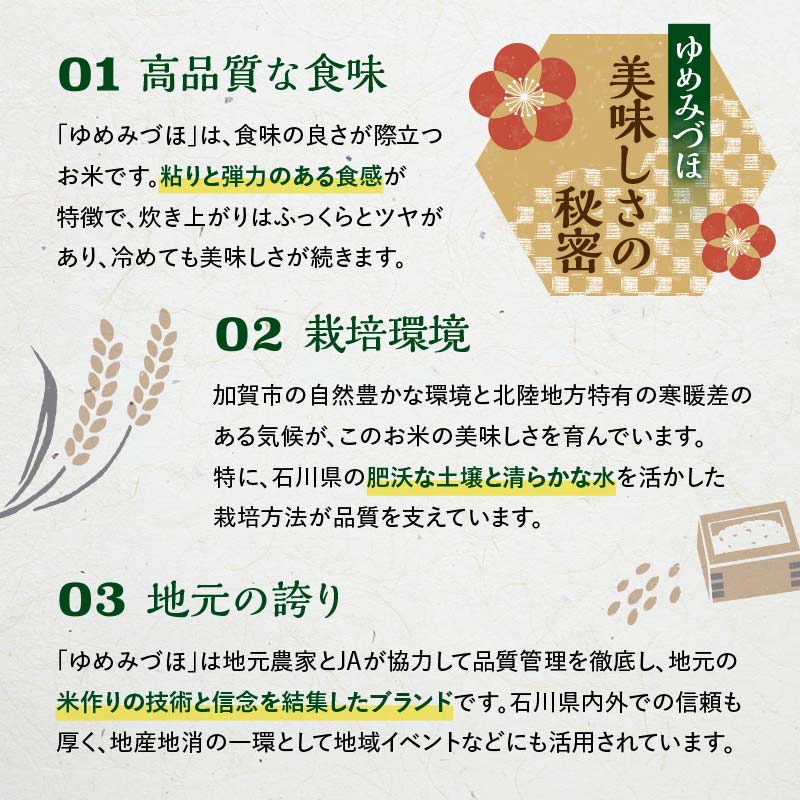 復興応援米 令和6年産 ゆめみづほ 精米 5kg 最短5営業日以内発送 ギフト 贈り物 グルメ 食品 復興 震災 コロナ 能登半島地震復興支援 北陸新幹線 F6P-2459