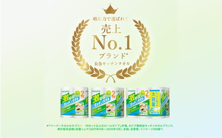 ネピア激吸収キッチンタオル4ロール100カット×12パック