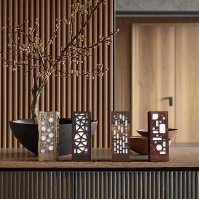 ふるさと納税 竹田市 ミニ行灯 Mサイズ　4カラーデザインセット 4個