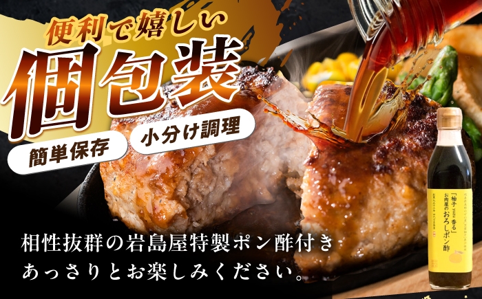 飛騨牛ハンバーグ 牛肉 和牛 国産 お肉 惣菜 おかず ゆず 柚子 柚子ぽん酢 贈答 ギフト おすすめ 人気 岐阜県 恵那市