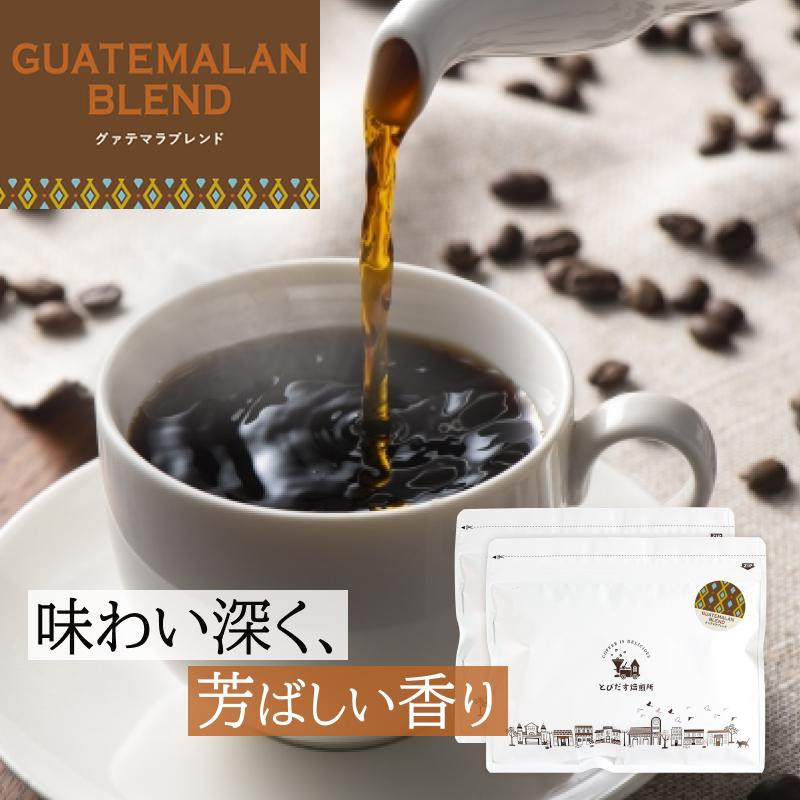 
            【豆・粉 選択可】 とびだす焙煎所 グァテマラブレンド 500g（250g×2袋）
          