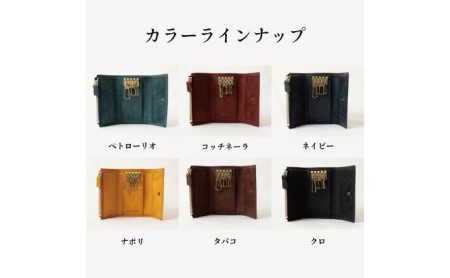 財布 キーケース＆財布 Quattro（クワトロ）プエブロ 皮 革製品 皮革製品 タンニン鞣し革 なめし革 ファッション 小物 コンパクト お札 小銭 カード ケース ウォレット 全6色 　【 墨田区