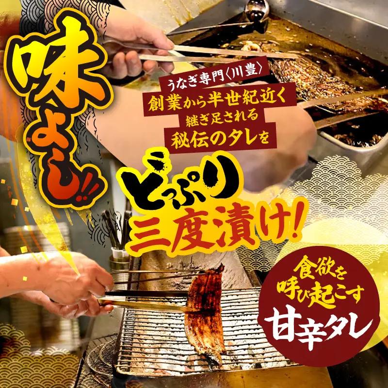 1043-2 昭和56年創業 うなぎの川豊 うなぎ蒲焼5尾 KN049-001-05 魚 冷凍 鰻