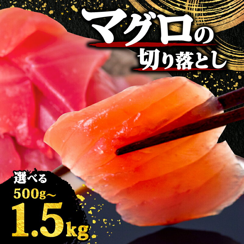 【ふるさと納税】訳あり キハダ マグロ 切り落とし 詰合せ 500g～1.5kg 不揃い パック 海鮮 丼 海鮮丼 高知県 須崎市 TY062