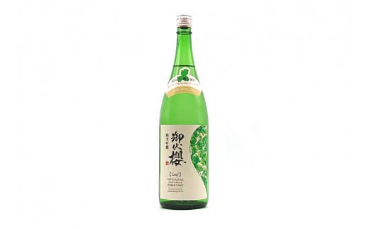 【レビューキャンペーン対象商品】御代櫻　純米吟醸 Leaf（リーフ）1.8L 1本 | 御代桜醸造 酒 日本酒 純米 純米酒 アルコール