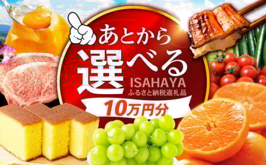 【あとから選べる】諫早市 ふるさと納税返礼品 10万円分 / 寄付 あとから寄附 あとからギフト あとからセレクト あとからチョイス あとから選べる 長崎県 駆け込み寄附 後から選べる 後から選べるギフト 後からセレクト 先に寄付 10万円 100000円 / 諫早市 [AHDC029]