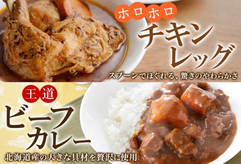 1448. 弟子屈 カレー 5種 食べ比べ 計15個 中辛 バターチキンカレー スープカレー ビーフカレー ポークカレー 牛すじカレー レトルト 北海道 弟子屈町