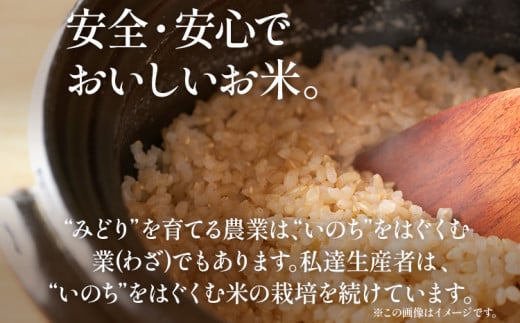 令和8年産 合鴨米「ヒノヒカリ」（玄米・10kg）定期便6回コース 数量限定 ※令和8年10月スタートの定期便 BI05