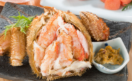 【漁獲量日本一】至福の逸品！特選冷凍「枝幸毛がに」約800g×1尾 毛蟹 毛ガニ