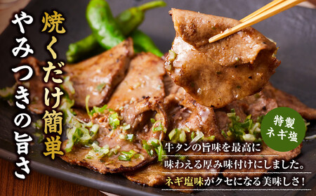 薄切り牛タンねぎ塩 2.1kg ( 300g × 7パック )【2026年9月発送】