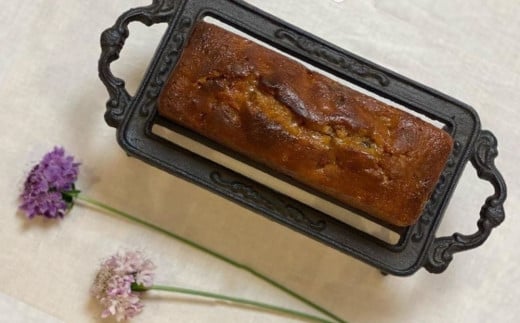 保存料・着色料は使用せず、三重県産高級小麦粉を使ったHideka.5のパウンドケーキ　無花果とレーズンのラム酒漬け　フルサイズ1本　Hideka.5【パウンドケーキ お取り寄せ グルメ スイーツ お菓