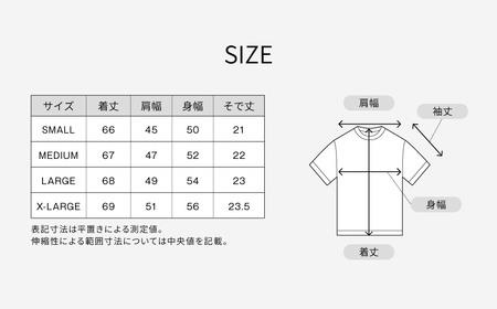 【SHIPS】ハイゲージクルーネックライトポンチTシャツ ホワイト Lサイズ  F7Z-1631