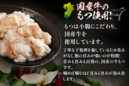 【創業50年】ウエスタン特製 博多もつ鍋（2～3人前）