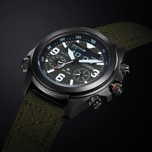 シチズン 腕時計 プロマスター JV1005-02W CITIZEN 時計 LAND 岩手県 北上市 V0060 メンズ 時計 ソーラー 光発電 防水 衝撃検知機能 アラーム タイマー SDGs メー