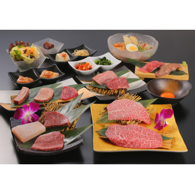 
                  黒毛和牛焼肉 凱旋門 奥の院「シャトーブリアンコース」ペアお食事券【1492821】
                
