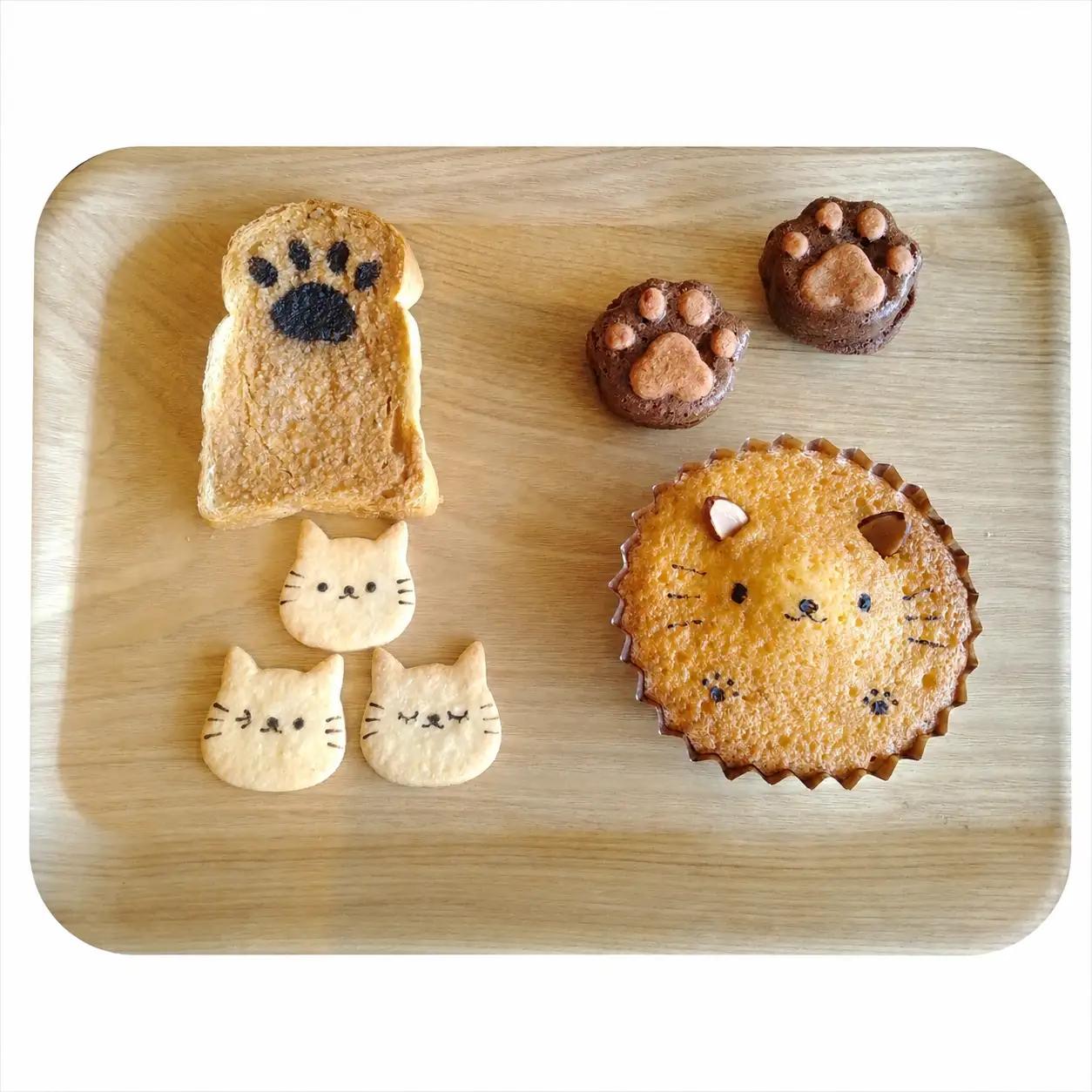 猫の焼菓子セット｜マドレーヌ プチケーキ クッキー│手作りパン工房マナブ―ノ