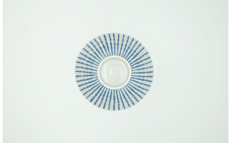 A25-124 有田焼 十草飯碗 ペアセット 青雅堂