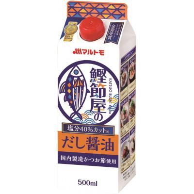 ふるさと納税 伊予市 【マルトモ】鰹節屋のだし醤油 500ml(×4本)|A84