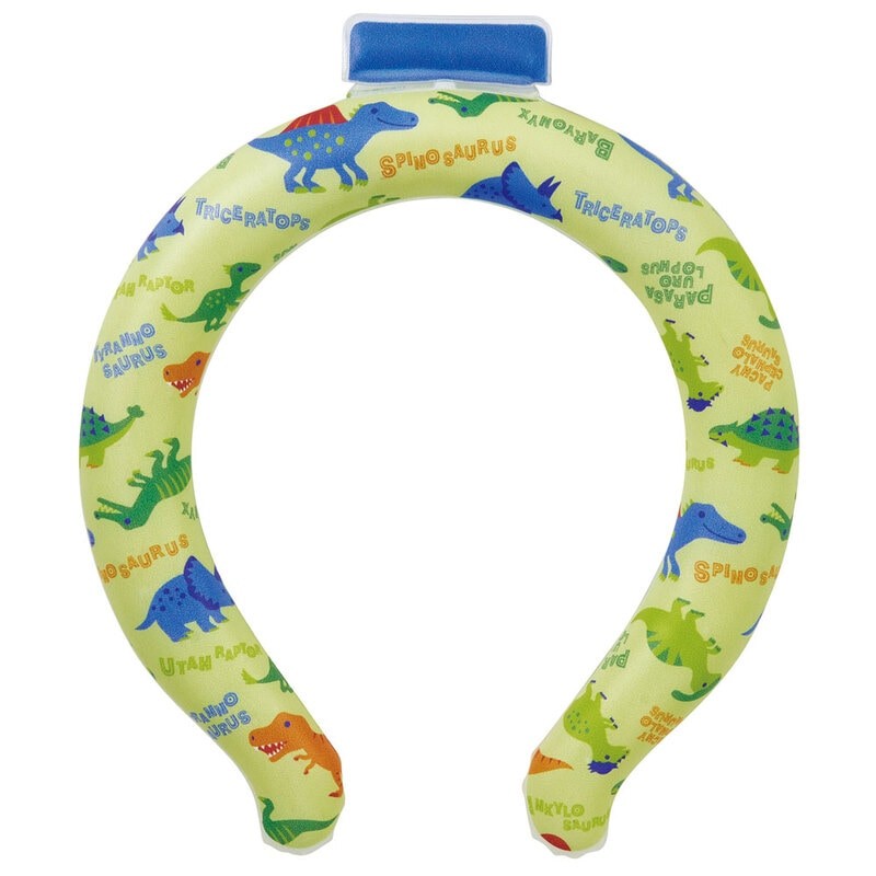 
                  涼感リング ネッククーラー 冷感素材 冷感 暑さ対策 ひんやり スケーター〈skater〉【サイズM・L選択可】 ディノサウルス 恐竜 ダイナソー 男の子 男子 アウトドア ウォーキング 通勤 エコ 繰り返し使える 奈良県 奈良市 なら
                