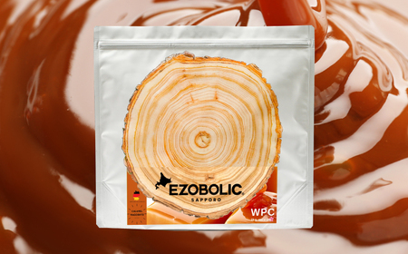 【キャラメルマキアート風味】EZOBOLICプロテイン 3kg プロテインLG