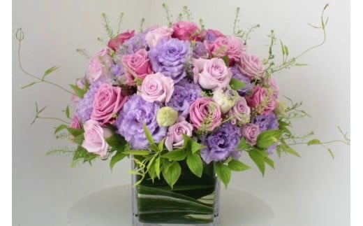 「MAKOTO OKUDOMI」フラワーアレンジメント 特注ギフト 【お花 インテリア 雑貨 特注ギフト お祝い 御礼 母の日 贈り物】