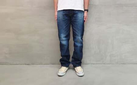 【岡山デニム】立体加工3Dジーンズ［レギュラーストレート］／34インチ【デニム ジーンズ ジャケット 服飾 服お洒落 岡山県 倉敷市 おすすめ 人気】