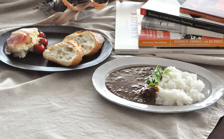【美濃焼】DesPres-デプレ- リムオーバルプレートL WHITE、BLACK 2枚セット｜食器 食器セット お皿 皿 ランチ プレート 美濃焼 セット ソーサー さら おしゃれ キッチン用品 洋
