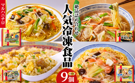 マルハニチロ 冷凍食品 詰合せセット 4種類 合計9個セット 045-005