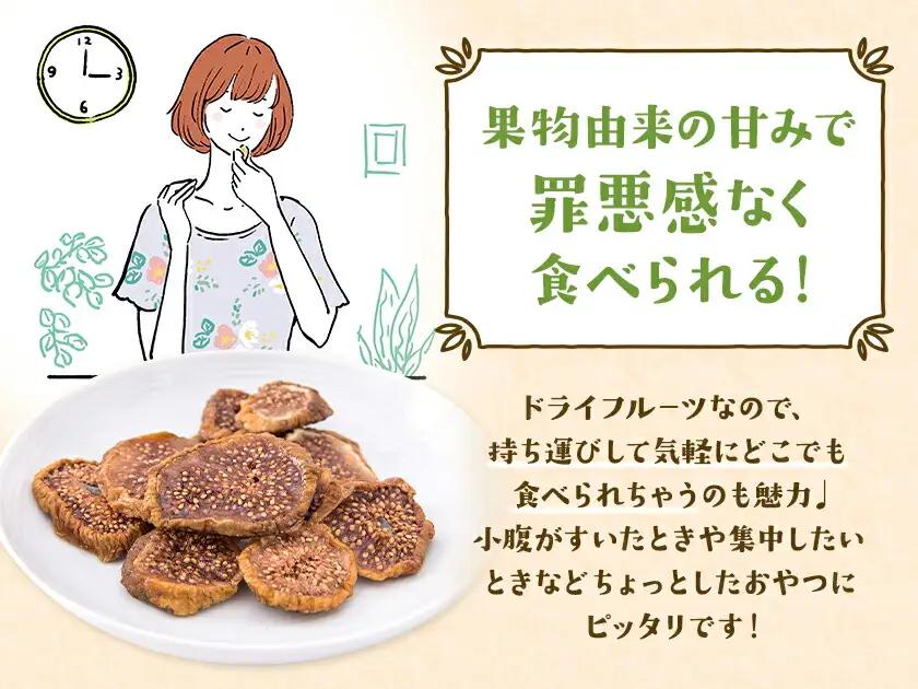 ドライ いちじく フレッシュドライ ドライフルーツ いちじく 200g (100g×2パック) ミナクルファーム《9月上旬-11月下旬頃出荷》 熊本県 苓北町 送料無料 南蛮柿 果実 果物 健康食材 