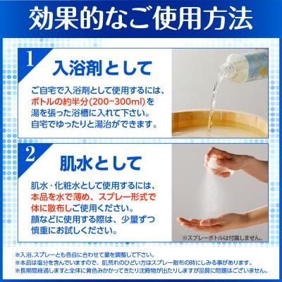 ふるさと納税 豊富町 豊富温泉 濃縮温泉水 サロベツ大地恵泉 (500ml×24本) |  | 01