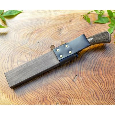 ふるさと納税 南国市 【フロンティア剣鉈 両刃 180】土佐オリジナル白鋼/チェッカー柄 |  | 03