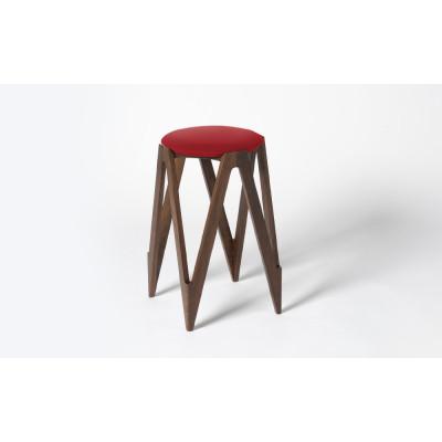 ふるさと納税 東川町 CO・DA・MA High Stool(NC-158 レッド)【0001-061-06】