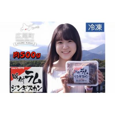 ふるさと納税 広尾町 味付ラムジンギスカン赤　肉500g×タレ200g　700g　2パック(W0017)