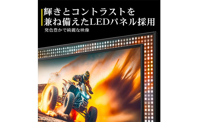 再生品 液晶テレビ 50V型 IRIE 外付けハードディスク 録画対応 HDR10 東芝ボード内蔵 50インチ 壁掛け対応 裏番組 録画 ジェネリック 置き型スタンド付属 リビング FFF-TV4K5