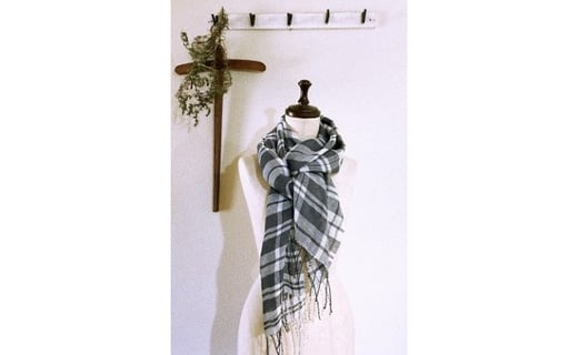 ito to iro 【2】リネン100%　染織りストール