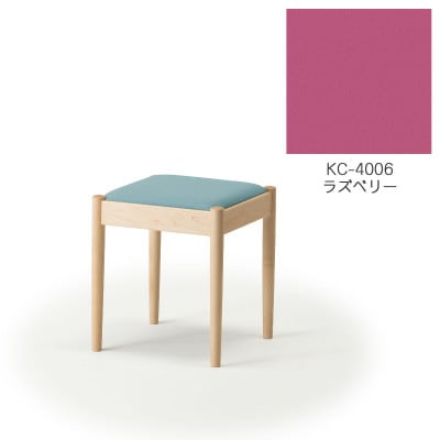 旭川家具 cosine　フォルクスツール メープル　KCラズベリー_03584【1493697】