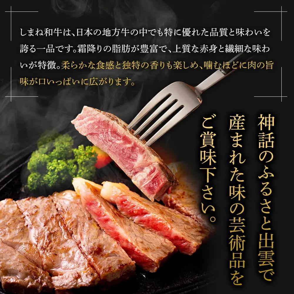 牛肉 しまね和牛サーロイン ステーキ 200ｇ×3枚【冷蔵】藤増牧場 | 和牛