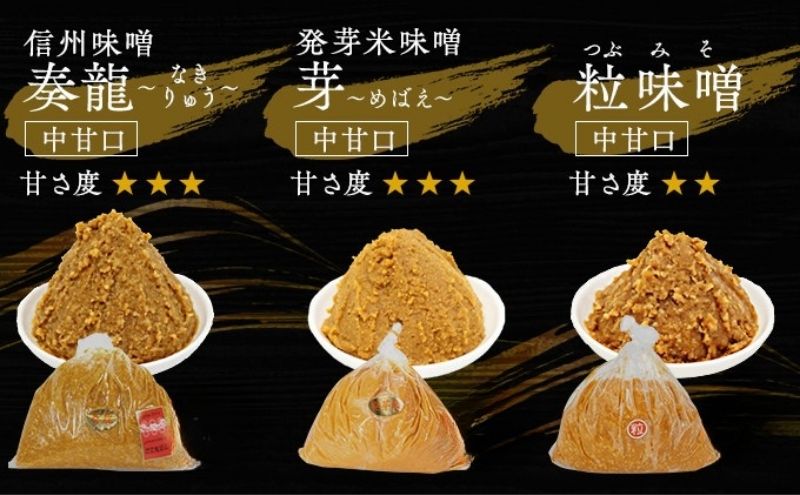 （I) 味噌 無添加 信州味噌 こだわり セット いろいろな味を楽しみたい方へ 大吟醸みそ 含む 700g × 5種 みそ 詰め合わせ ミソ 米みそ 信州 調味料 国産原料 信州みそ 長野県 長野 上