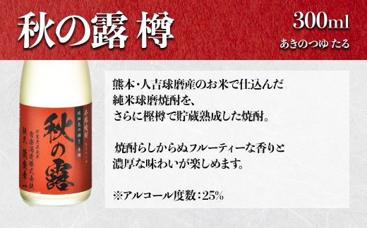  本格焼酎 5撰 味比べセット 300ml × 5本 お試し お酒 酒 常楽酒造 常楽 晩酌 焼酎 米焼酎 芋焼酎 家飲み ご褒美 熊本県 水上村