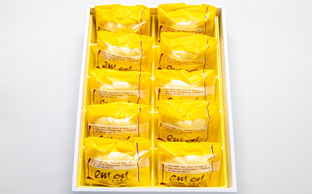 老舗洋菓子店で大人気の昔から続く味　レモンケーキ10個入り F23R-621