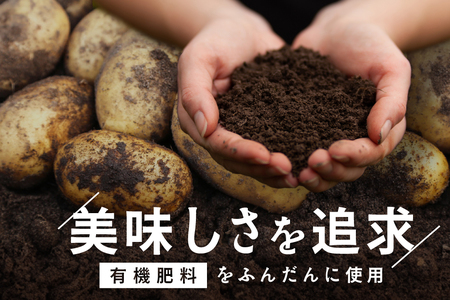 2025年10～12月発送 北海道別海町産 じゃがいも10kg (２種おまかせ)（きたあかり、ワセシロ、男爵、メークイーン、レッドムーン）