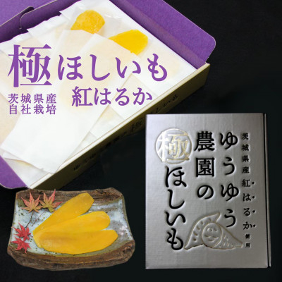 
            ゆうゆう農園の極ほしいも600g | スイーツ ダイエット 小分け ギフト プレゼント 国産 無添加 茨城県産 熟成紅はるか さつまいも サツマイモ お芋 おいも おやつ お菓子 和菓子 和スイーツ お取り寄せ ほしいも ほし芋 茨城県 龍ケ崎市
          
