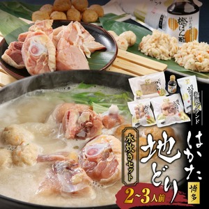 福岡ブランド「はかた地どり」 水炊きセット（2～3人前）_はかた地どり 水炊き セット 2 ～ 3人前 スープ ぶつ切り つみれ 肉だんご 橙ぽん酢 簡単 簡単調理 福岡ブランド 本場 歯切れが良い 旨み 厳選 鶏ガラスープ 鶏肉 冷凍 肉 コラーゲン お取り寄せ お取り寄せグルメ 食品 加工食品 福岡県 久留米市 送料無料 〔Cn009〕