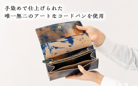 コードバン長財布＜完全受注生産＞