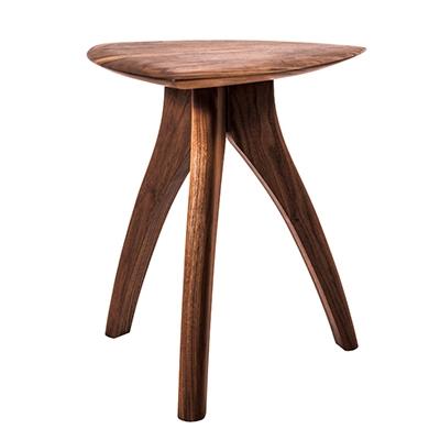 ふるさと納税 武蔵村山市 【KOMA】pick stool どんな場所でも使いやすいstool【ウォールナット】