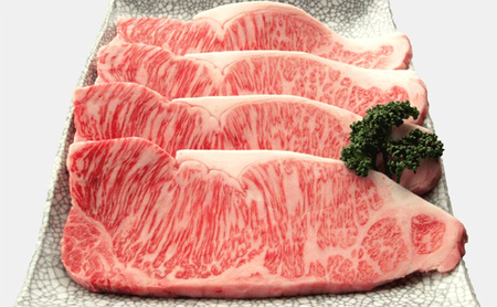 【定期便 3回 隔月で届く】美星和牛 サーロインステーキ 各回約800g（約200g×4枚）ステーキソースと牛脂付き！ 岡山県 里庄町