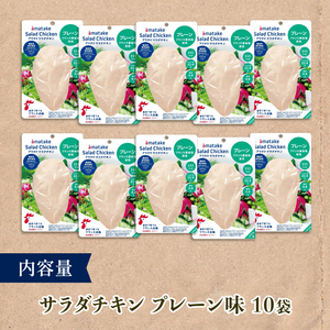 3ヶ月 定期便 サラダチキン 10袋×3回 計30個 3kg プレーン味  