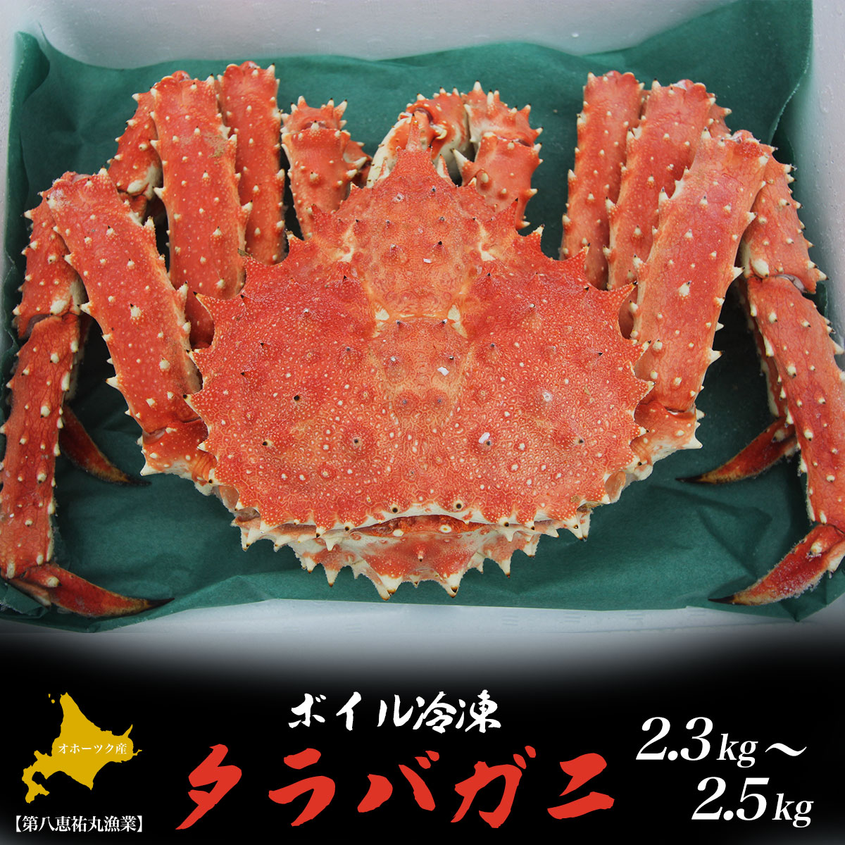 タラバガニ ボイル冷凍 2.3～2.5kg オホーツク産 SRMN007